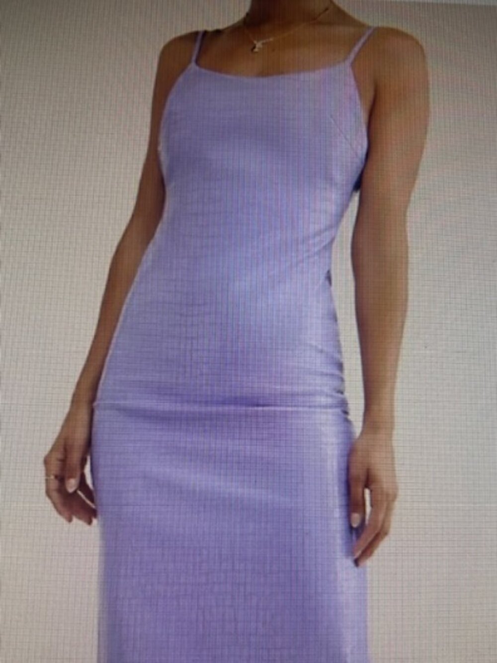 Free People Bardot Helena Purple Croc Strap Vegan Leather Lined Midi Dress NWT